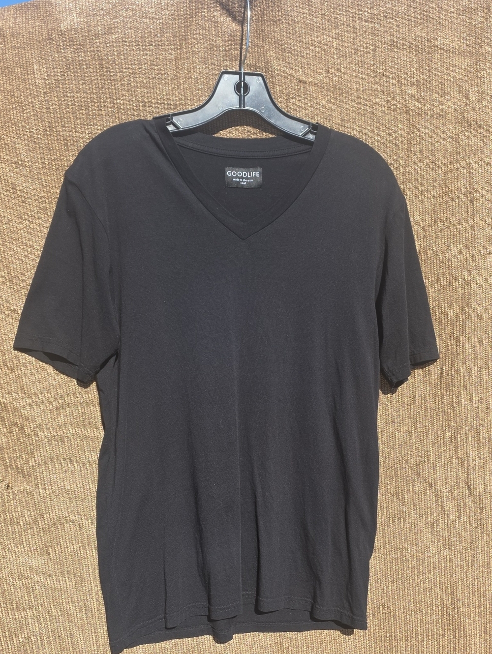 Goodlife Men’s Black V-Neck Short Sleeve Tee